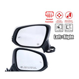 Driver & Passenger Side White Mirrors Heated FIT 2022-2025 Toyota Corolla Cross - product view 1