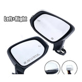 Driver & Passenger Side White Mirrors Heated FIT 2022-2025 Toyota Corolla Cross - product view 2
