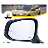 Toyota Corolla Cross 2022-2025 Mirrors Driver Left Side W/Heated+Blind Spot - product view 2