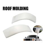 1999-2007 Ford Super Duty Oxford White 2PCS Upgraded Cab Roof Molding - product view 2