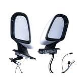 WHITE RIGHT LEFT MIRROR BLIND SPOT for MERCEDES GLE350 GLE450 GLE580 GLE53 20-26 167-810-91-01-167-810-92-01 - product view 3