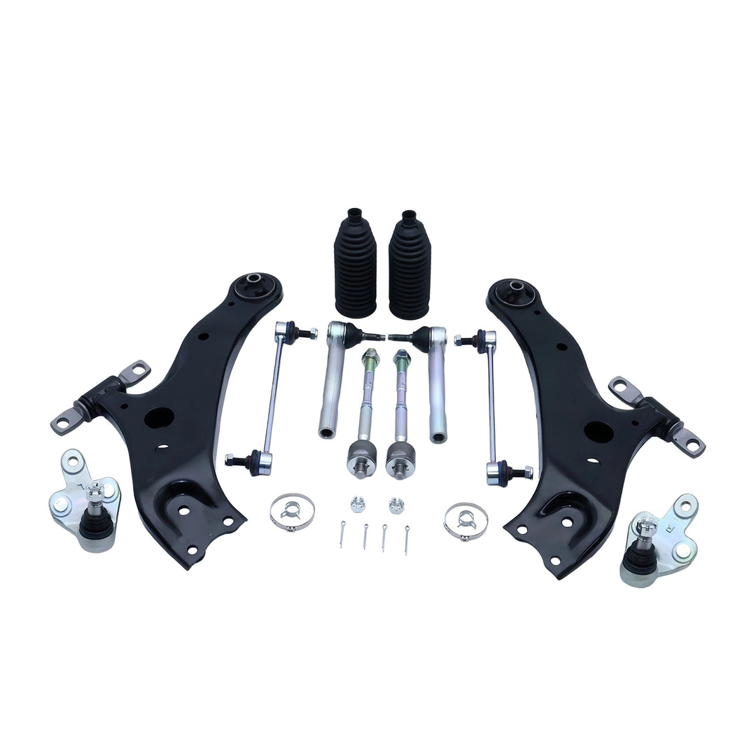 12-Piece Front Lower Control Arm Tie Rod Sway Bar Link Kit for 10-15 Lexus RX450h 12CS1221 - product view 1
