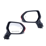 Left & Right Side Door Mirror Glass Assembly for 2018-2026 Toyota Camry Red 87910-33C30-87940-06840 - product view 1