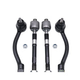 Front Inner and Outer Tie Rod Set for 2012-2017 Hyundai Accent Kia Rio 4CS1540 - product view 2