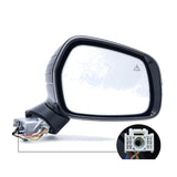 Right-Side Black Mirror with Heated Signal Light Blind Spot for Kia Sorento 2021-23 87620-R5111 - product view 1