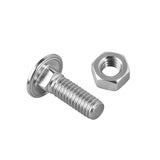 14x Stainless Steel Bumper Bolts & 14x Nuts for Chevelle Nova Lemans Cutlass 4A00080-A – product image