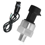 150 PSI Thread Pressure Sensor Transducer Transmitter w/ Wire for Oil Fuel – product image 2