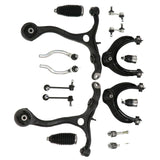 16-Piece Front Control Arm and Ball Joint Kit for 2009-2014 Acura TSX Sedan 2.4L