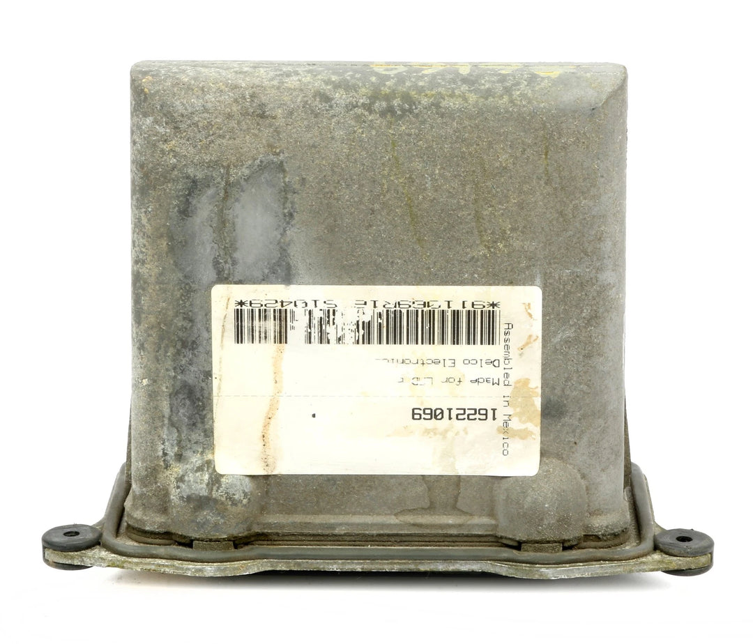 1996-1998 Buick Oldsmobile Pontiac OEM ABS control module 16221069 — Part number label view