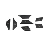 Black Steering Wheel Button Trim for 2012-2016 Mercedes-Benz E300 E350 E400