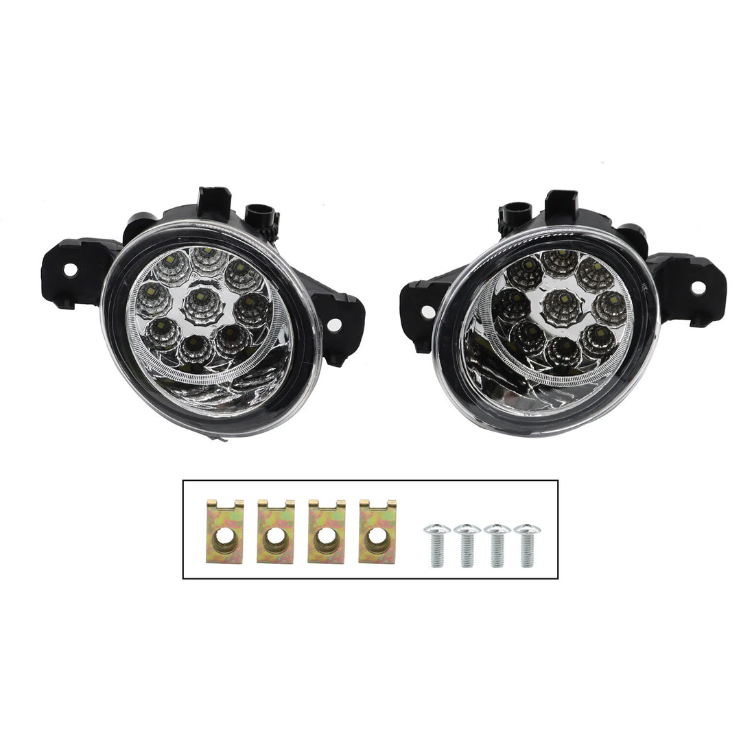 LED Fog Light Pair for Nissan Altima Sentra Maxima Rogue Infiniti QX60