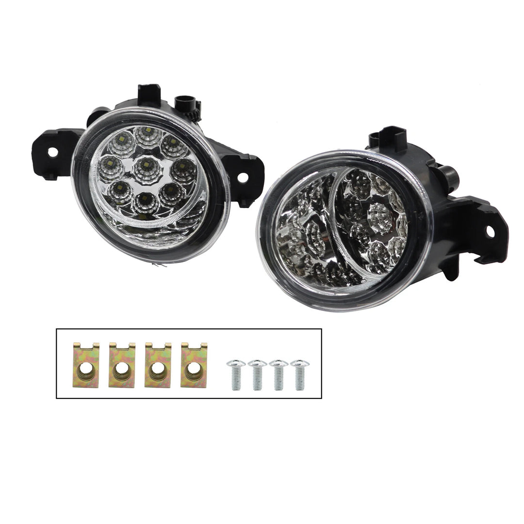 LED Fog Light Pair for Nissan Altima Sentra Maxima Rogue Infiniti QX60