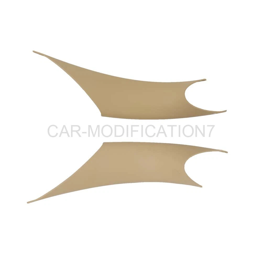 Beige Interior Door Handle Cover Pair for BMW 3 Series 4 Series F30 F35 - image 2
