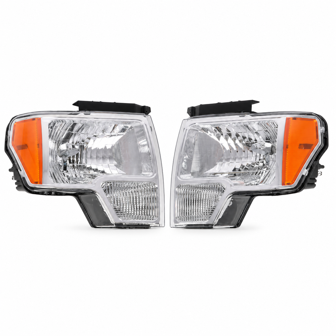 Halogen Headlight Pair for 2009-2014 Ford F-150 FO2503287 FO2502287 - image 1