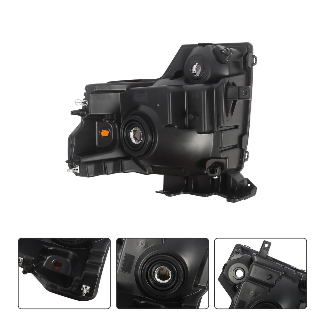 Halogen Headlight Pair for 2009-2014 Ford F-150 FO2503287 FO2502287 - image 2