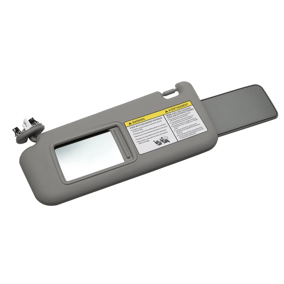 Gray Left Driver Sun Visor with Light for 2006-2012 Toyota RAV4 74320-42501-B2 - product view 2