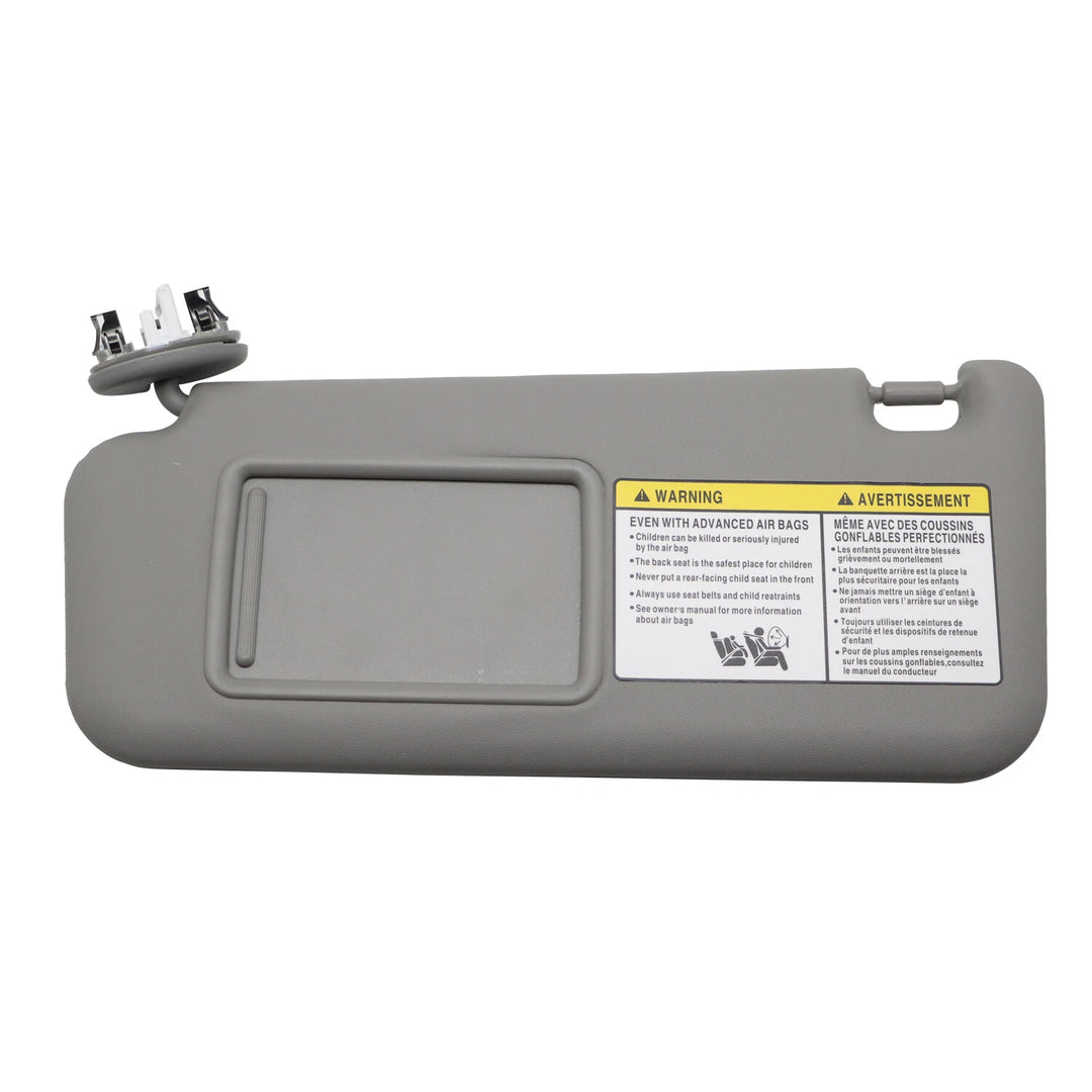 Gray Left Driver Sun Visor with Light for 2006-2012 Toyota RAV4 74320-42501-B2 - product view 5