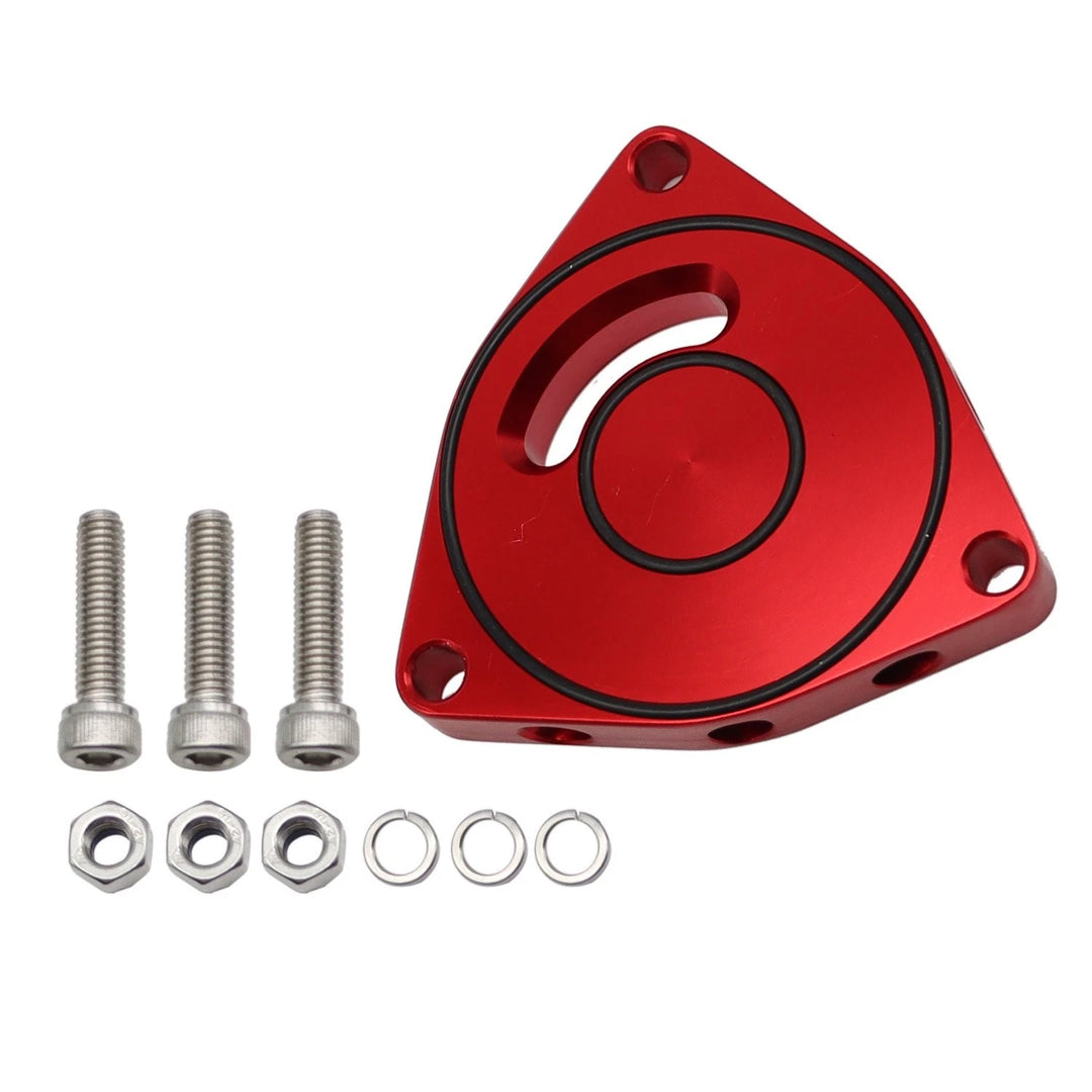 Red Turbo Blow-Off Valve Spacer for 2015-2021 Honda Civic 1.5T - product view 3