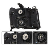 Black Headlight Pair for 2007-2014 GMC Sierra 1500 2500HD 3500HD GM2502283 - image 6