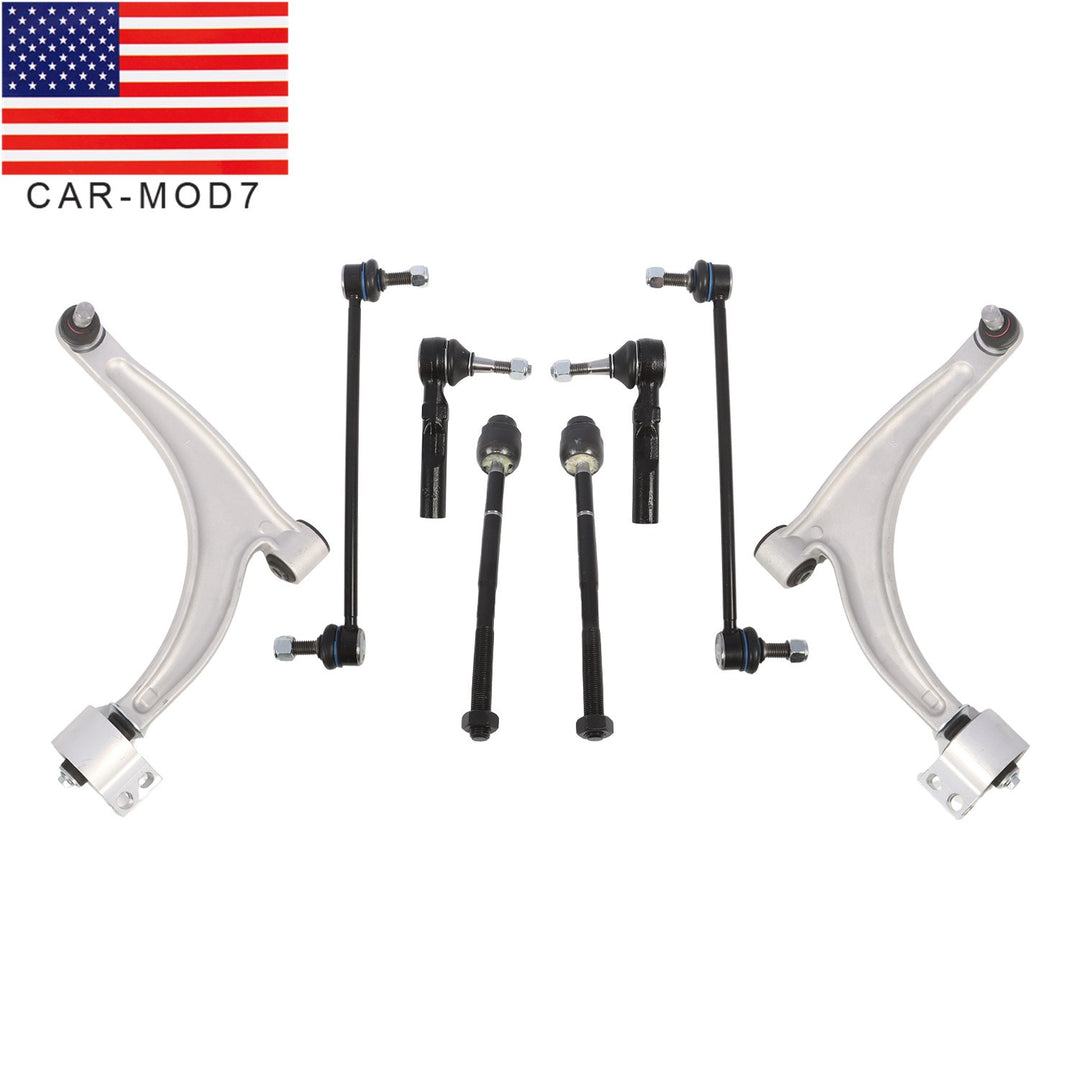 Front Control Arm Tie Rod Sway Bar Kit for 2004-2012 Chevrolet Malibu - image 1