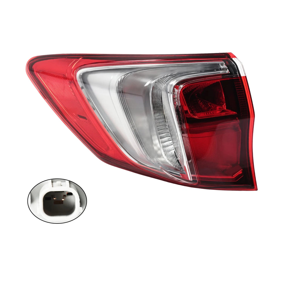 Left Outer Halogen Tail Light for 2016-2018 Acura RDX 33550TX4A51 - image 2