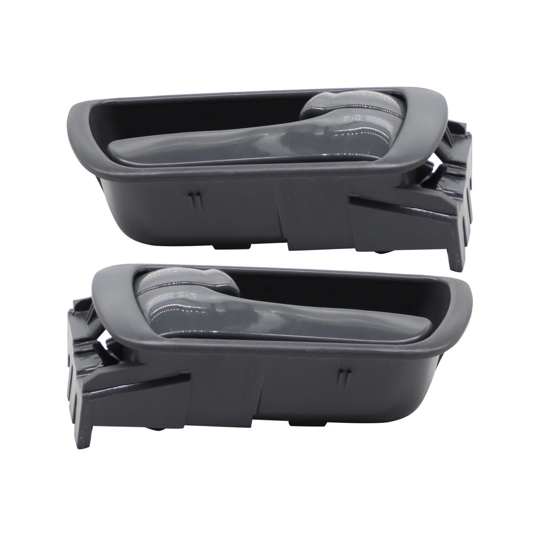 Interior Door Handle Set for 2002-2006 Toyota Camry Gray Chrome - image 5
