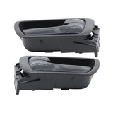 Interior Door Handle Set for 2002-2006 Toyota Camry Gray Chrome - image 5
