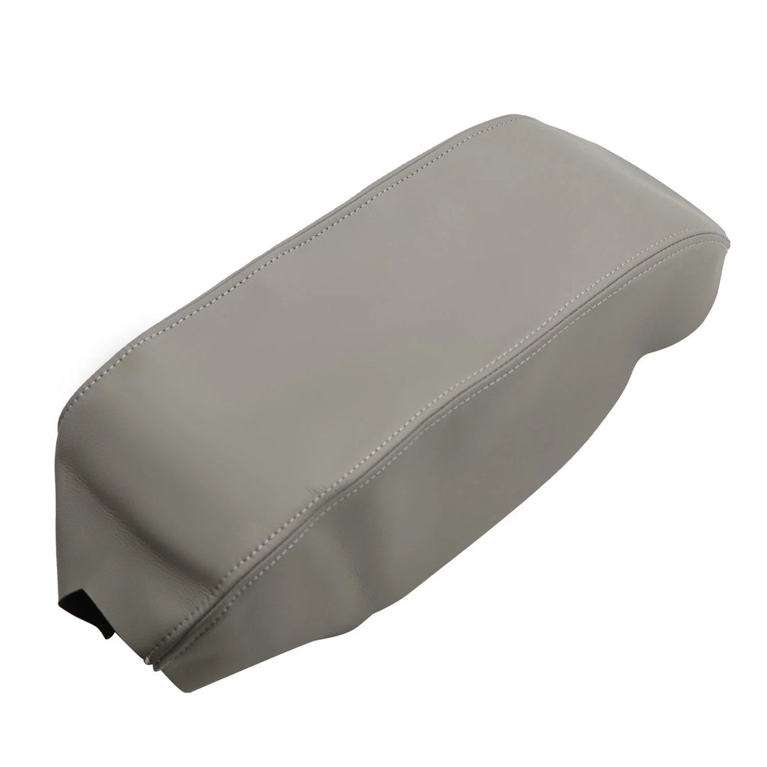 Center Console Armrest Lid Cover for 2015-2019 Hyundai Sonata Gray Leather - image 4