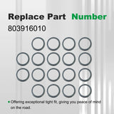 16mm Oil Drain Plug Crush Washer Gasket x18 for Subaru Impreza 2012-2023 2.0L 803916010 – product image 2