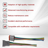 18 Pin 12 AWG Assembled Waterproof Connector 6 Inch Wire Kit – product image