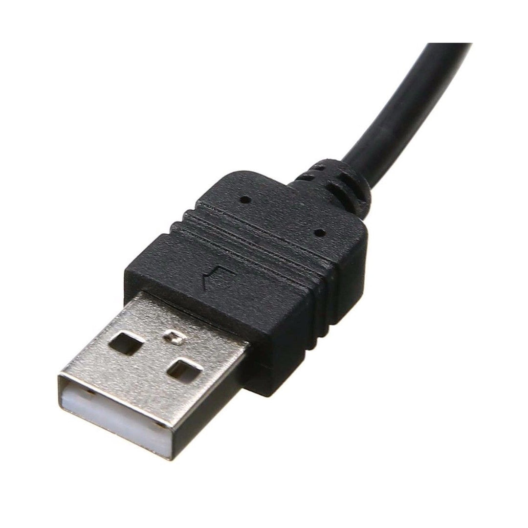 Car Dash AUX + USB Port Socket Headphone Adapter Chargeable Panel Input Kit Wired