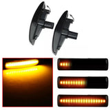 1Pair Smoked Dynamic LED Side Marker Signal Light for Land Rover LR4 2010-2016 LR007954 – product image 2
