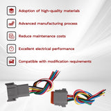 1pc 8 Pin 14 AWG Assembled Waterproof Connector 6 Inch Wire Kit – product image