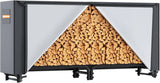 1Pc 8ft Firewood Log Rack Cover for Waterproof Wood Storage Holder Outdoor 420D – product image