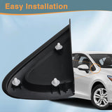 1Pc Front Passenger Side Triangle Molding Trim for Chevrolet Cruze 2016-2019 84106818 – product image 3
