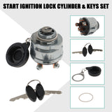 1x Engine Ignition Switch with Two Keys Fit for Ford Tractor 1920 2120 3415 1320 – product image 3