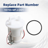 1x Fuel Pump Assembly with Gasket Fit for Honda CBR600RR 2007-2023 US 16700-MFJ-D03，16700-MFJ-D01 – product image 2
