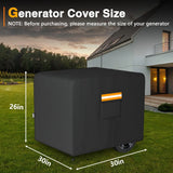 1x Generator Cover for Most Generators 6000-11000 Watt 30”L x 30”W x 26”H – product image 2