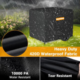 1x Generator Cover for Most Generators 6000-11000 Watt 30”L x 30”W x 26”H – product image 3