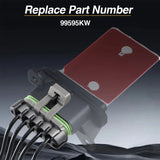 1x HVAC Blower Motor Resistor Wire Harness for 2015-2019 Chevrolet Trax 99595KW – product image 4