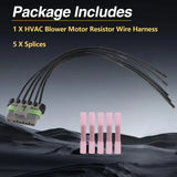1x HVAC Blower Motor Resistor Wire Harness for 2015-2019 Chevrolet Trax 99595KW – product image 5