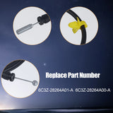 1x LH&RH Rear Door Latch Release Wire Extended Cab for Ford F-350 Super Duty V10 6C3Z-28264A01-A – product image 3
