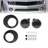 2*Front Bumper Lamps LED Fog Lights for 2010 11 12 2013 Chevy Camaro W/Cover 376729122224 – product image
