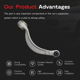 2 pcs Front Lower Control Arms Kit for JAGUAR S-Type XF XJ8 XJR Super V8 AW933C256AF – product image