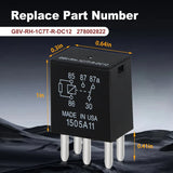 2-Piece Multi-Purpose Relay for Sea-Doo GTR GTX RXT RXP-X 278003828 – product image 3