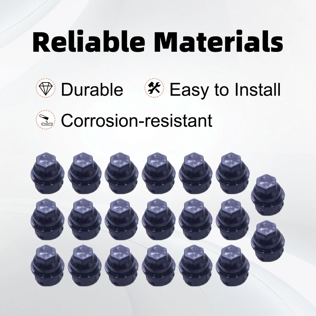 20 Pcs Lug Nut Covers M24-2.0 Hex 19mm for Chevy Buick Pontiac Saturn 9593229 – product image 7