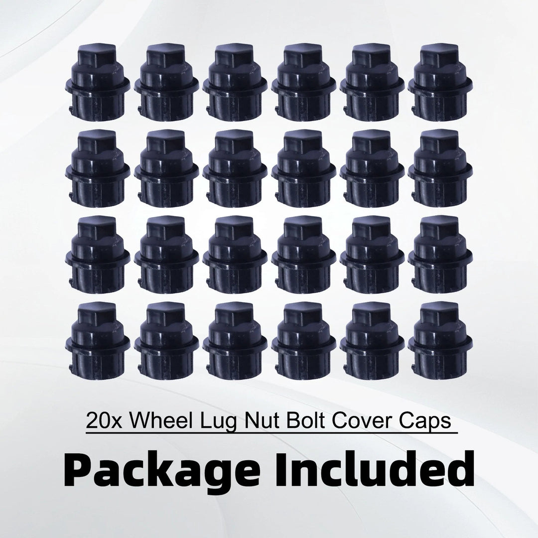 20 Pcs Lug Nut Covers M24-2.0 Hex 19mm for Chevy Buick Pontiac Saturn 9593229 – product image 8