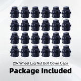 20 Pcs Lug Nut Covers M24-2.0 Hex 19mm for Chevy Buick Pontiac Saturn 9593229 – product image 8