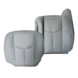 2003 2004 2005 2006 For Chevy Silverado GMC Sierra Leather Seat Cover Gray 922 – product image 2