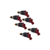 Fuel Injector Set for 1992-1997 Subaru SVX H6 3.3L HighZ 71lbs E85 - product image 1